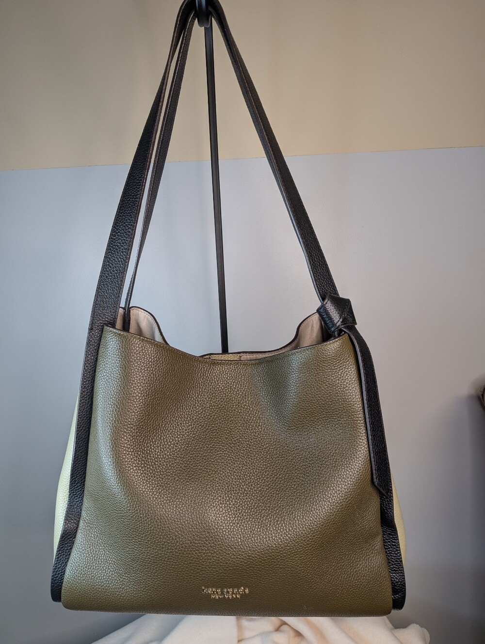 Kate Spade Knott Large Leather Colorblock Satchel